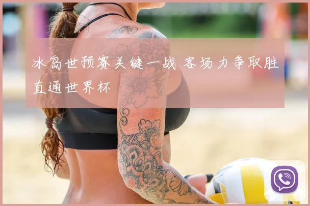 冰岛世预赛关键一战 客场力争取胜直通世界杯